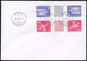 Thumb-1: S63-S66 - 1960, Postgeschichtliche Motive und Baudenkmäler, weisses Papier