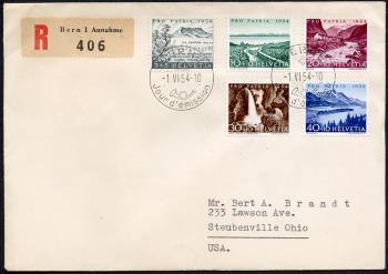 Thumb-1: B66-B70 - 1954, Schweizer Psalm, Seen und Wasserläufe