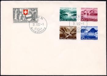 Thumb-1: B56-B60 - 1952, Glarus and Zug celebrate 600 years in the Swiss Confederation