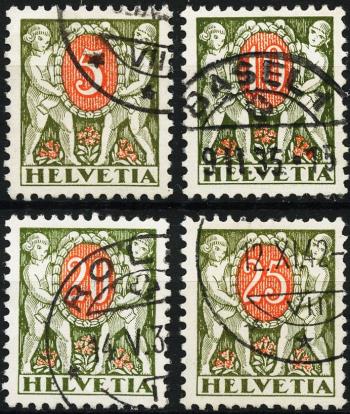 Timbres: NP42z-NP46z - Série, oblitéré