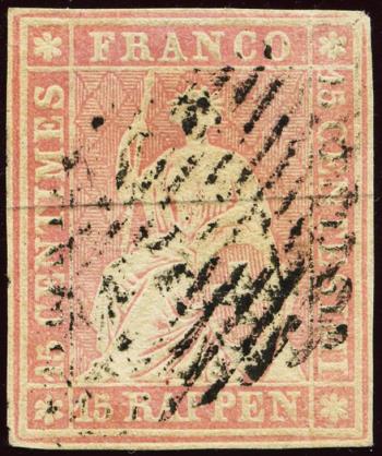 Timbres: 24B - Timbre isolé, oblitéré