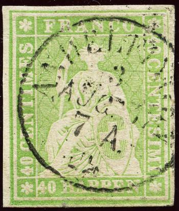 Thumb-1: 26C - 1855, Berner Druck, seconda edizione, Münchner Papier