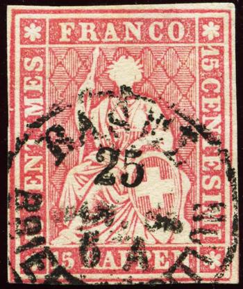 Timbres: 24G - Timbre isolé, oblitéré