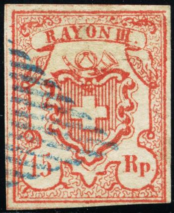 Thumb-1: 20-T2 UL-I - 1852, Rayon III with large value numeral