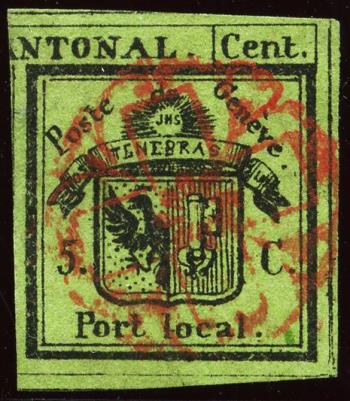 Stamps: 4R - Letter piece, postmarked