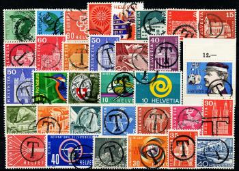 Thumb-1: Lot-T Stempel - Strafporto-Stempel Lot