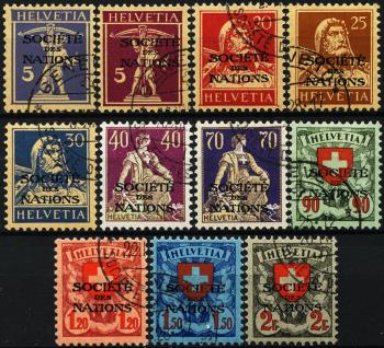 Briefmarken: SDN16-SDN26 - Serie, gestempelt