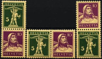 Briefmarken: Z16z-Z18z - Serie, postfrisch