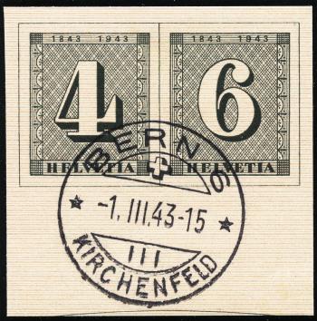 Briefmarken: W12-W13 - Blockausschnitt, gestempelt