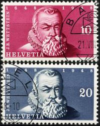 Briefmarken: W29-W30 - Blockausschnitt, ET-Stempel