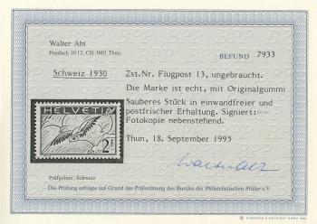 Thumb-2: F13 - 1930, Verschiedene Darstellungen, Ausgabe vom 5.VII.1930