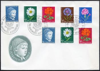 Thumb-1: J200L-J204L - 1963, Ritratto di un ragazzo, prato e fiori da giardino