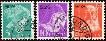 Briefmarken: PF14Ay-PF16Ay - Serie, gestempelt