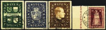 Briefmarken: FL147-FL150 - Serie, gestempelt