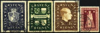 Briefmarken: FL147-FL150 - Serie, gestempelt