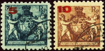 Briefmarken: FL61B-FL62B - Serie, gestempelt