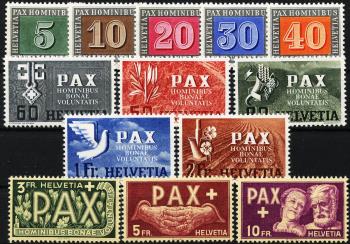 Briefmarken: 262-274 - Serie, postfrisch