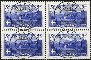 Briefmarken: 130 - Viererblöcke, gestempelt