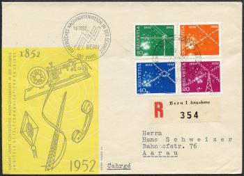 Briefmarken: 309-312 - Ersttagsbrief, ET-Stempel