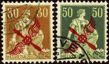 Briefmarken: F1-F2 - Serie, gestempelt