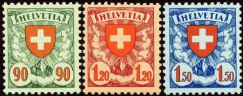 Briefmarken: 163y-165y - Serie, postfrisch