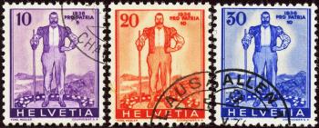 Briefmarken: W2-W4 - Serie, gestempelt