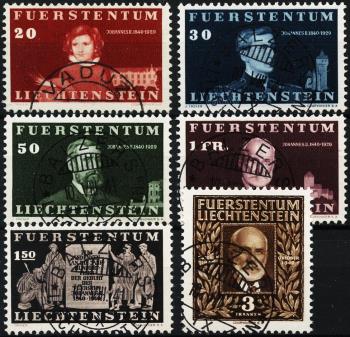 Briefmarken: FL151-FL156 - Serie, gestempelt