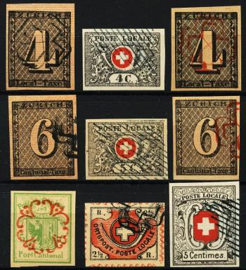 Briefmarken: Lot-Kantonal - Lot, gestempelt