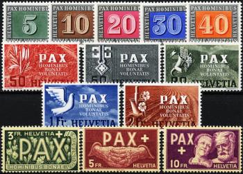 Briefmarken: 262-274 - Serie, postfrisch