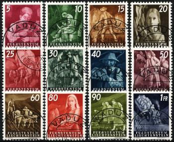 Briefmarken: FL236-FL247 - Serie, gestempelt