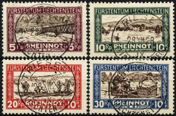 Briefmarken: W7-W10 - Serie, gestempelt