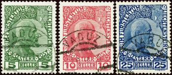 Briefmarken: FL1x-FL3x - Serie, gestempelt