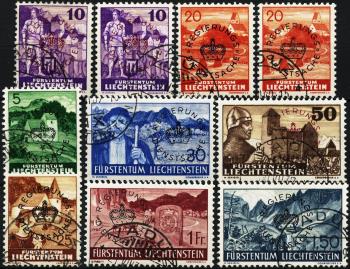 Briefmarken: D21-D28 - Serie, gestempelt