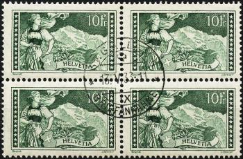 Briefmarken: 179 - Viererblöcke, gestempelt