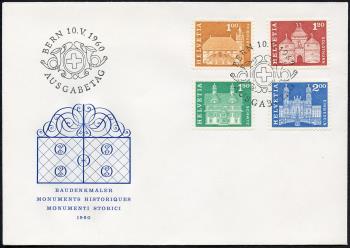 Briefmarken: 355-372 - Ersttagsbrief, ET-Stempel