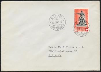 Briefmarken: B5c - Ersttagsbrief, ET-Stempel