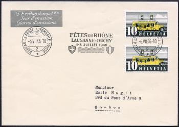 Briefmarken: 276 - Ersttagsbrief, ET-Stempel