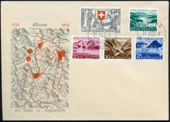 Thumb-1: B56-B60 - 1952, Glarus und Zug 600 J. in der Eidgenossenschaft