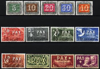 Thumb-2: 262-274 - 1945, Gedenkausgabe zum Waffenstillstand in Europa, 13 Werte