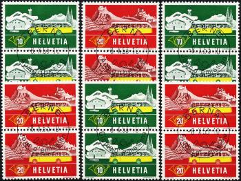 Thumb-1: 314-315 - 1953, Francobolli speciali Alpenpost