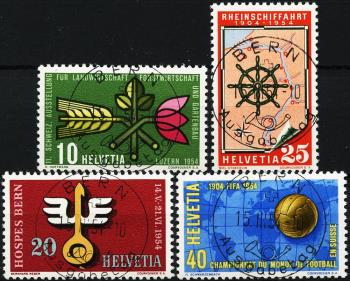 Thumb-1: 316-319 - 1954, Francobolli pubblicitari e commemorativi