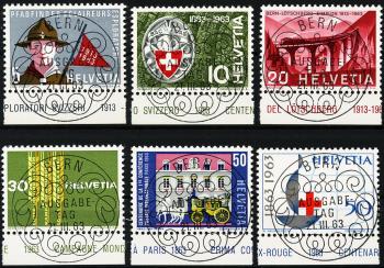 Thumb-1: 395-400 - 1963, Francobolli pubblicitari e commemorativi