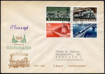 Thumb-1: 277-280 - 1947, Cento anni di ferrovie svizzere