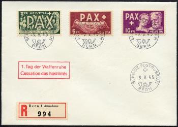 Thumb-1: 262-274 - 1945, Edizione commemorativa per l'armistizio in Europa, 13 valori