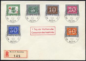 Thumb-3: 262-274 - 1945, Edizione commemorativa per l'armistizio in Europa, 13 valori