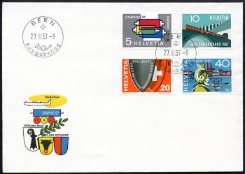 Thumb-3: 328-331 - 1957, Werbe- und Gedenkmarken
