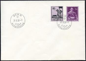 Thumb-1: 339+341 - 1958, Immagini storiche, cambiamenti di carta