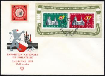 Briefmarken: W35 - Ersttagsbrief, ET-Stempel F, D, I