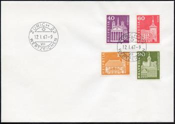 Briefmarken: 362L,364L,368L-369L - Ersttagsbrief, ET-Stempel