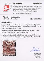 Thumb-2: 242z - 1939, Schloss Chillon, geriffeltes Papier